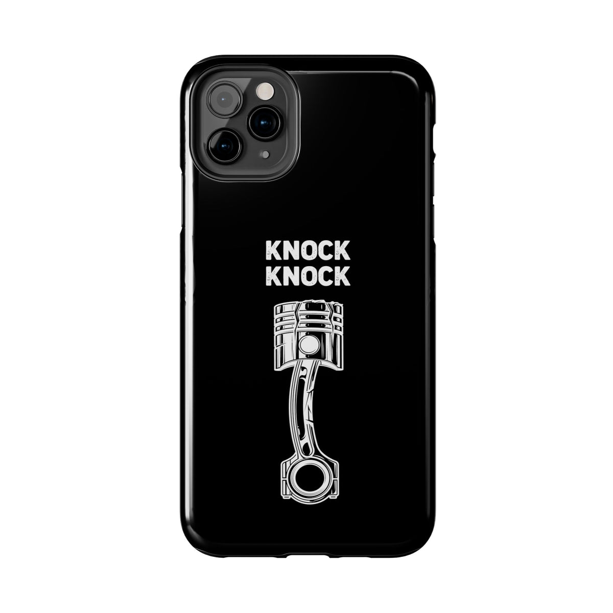 Knock Knock Broken Piston Phone Case | Funny Mechanic Car Guy Gift