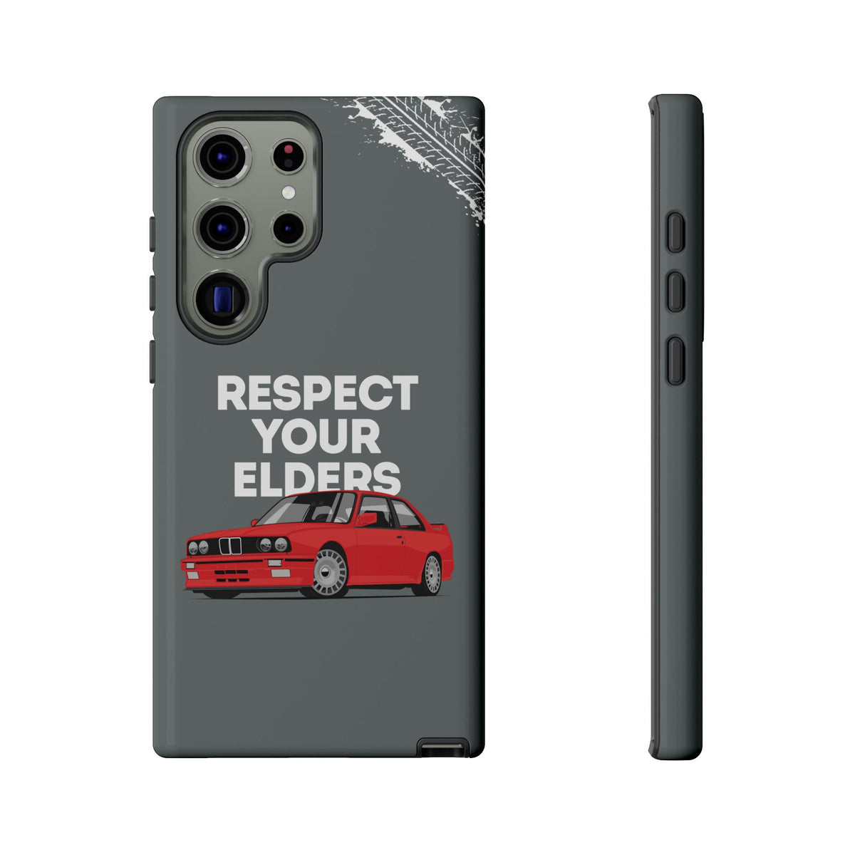E30 M3 Respect Your Elders Tough Phone Case | Classic Car Guy Gift