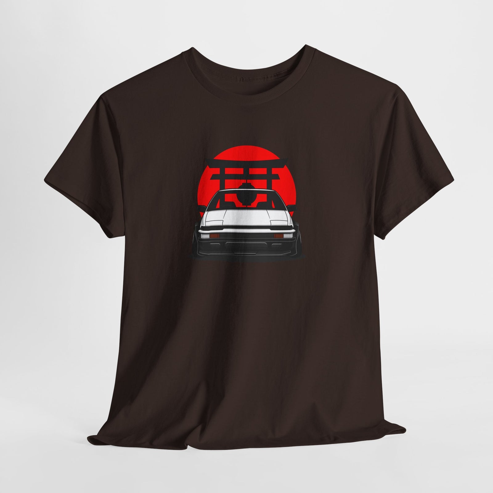 AE86 Drift shirt sport grey | Retro Japanese car tee | 365CarMods