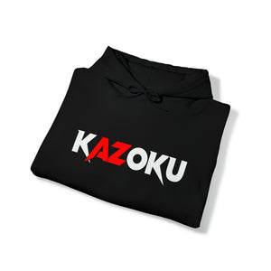 KAZOKU Hoodie Red - Design 2