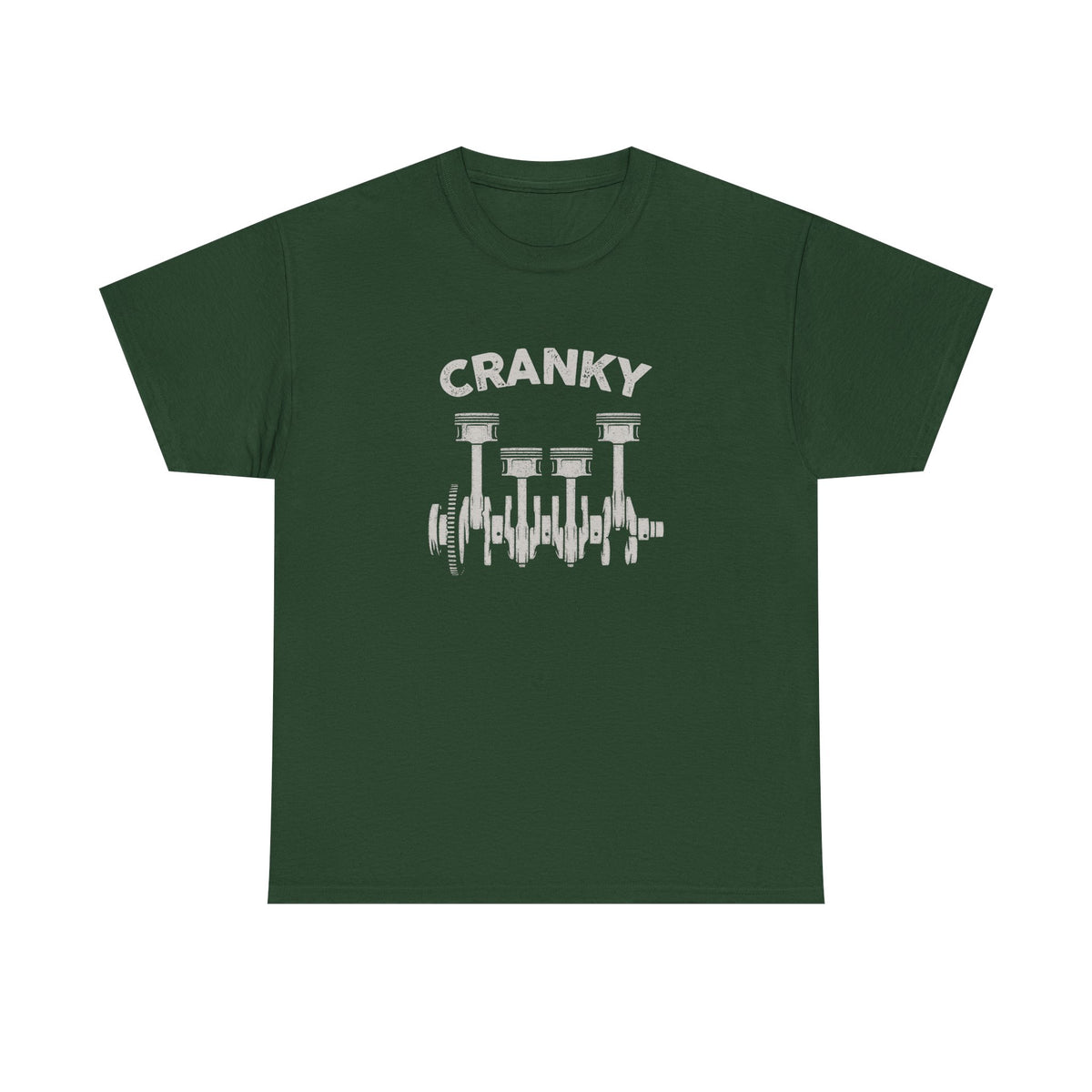 Cranky Mechanic shirt back view - funny mechanic gift shirt
