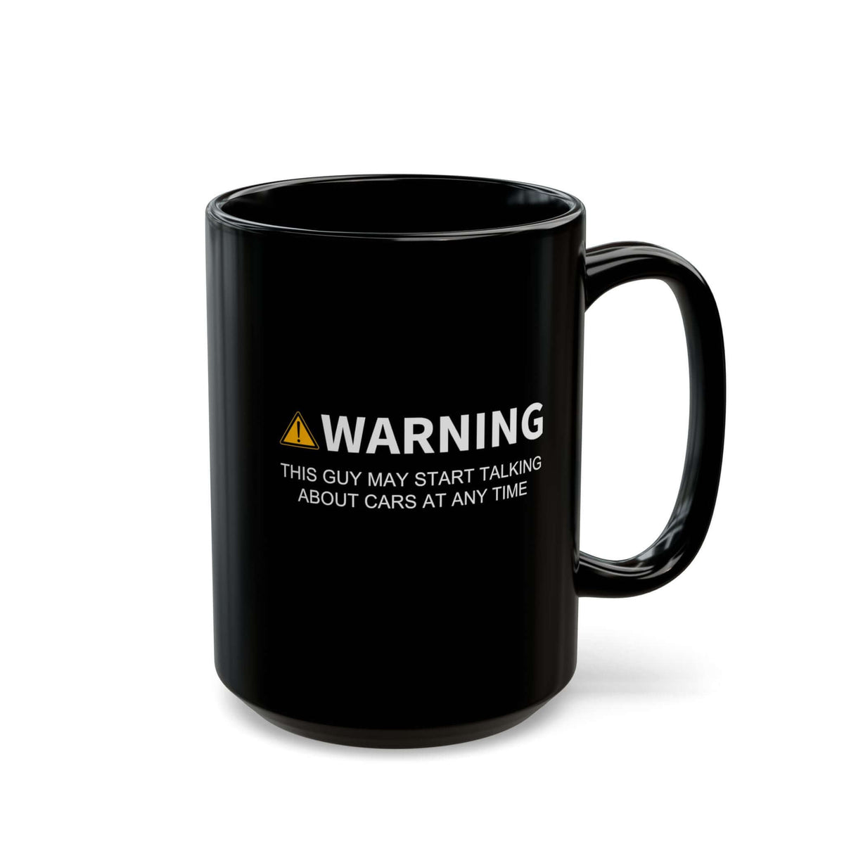 Warning May Start Talking About Cars Coffee Mug coffee cup - gearhead gift idea