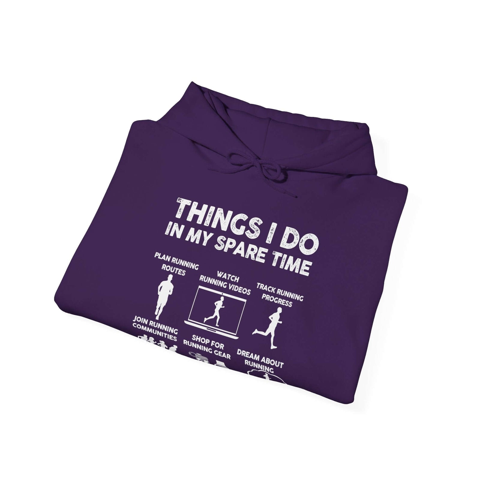 Things I Do In My Spare Time Hoodie | Funny Running Sweatshirt