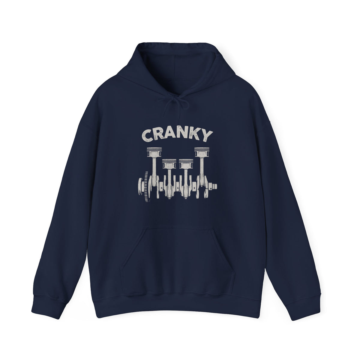 Cranky Mechanic Hoodie - Black