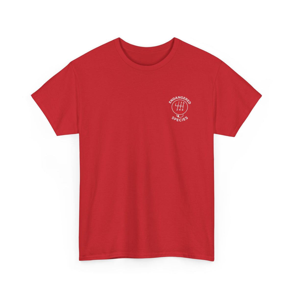 Endangered Species Stick Shift T-Shirt | Manual Driver Tee