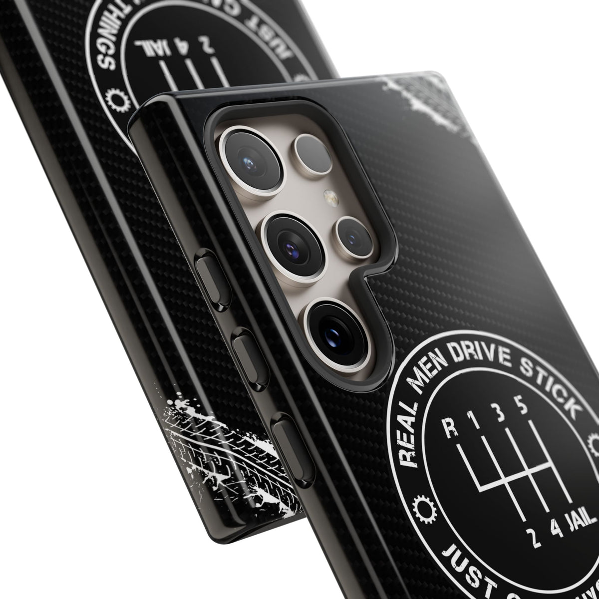 Real Men Drive Stick Manual Transmission Tough Phone Case | Car Guy Gift