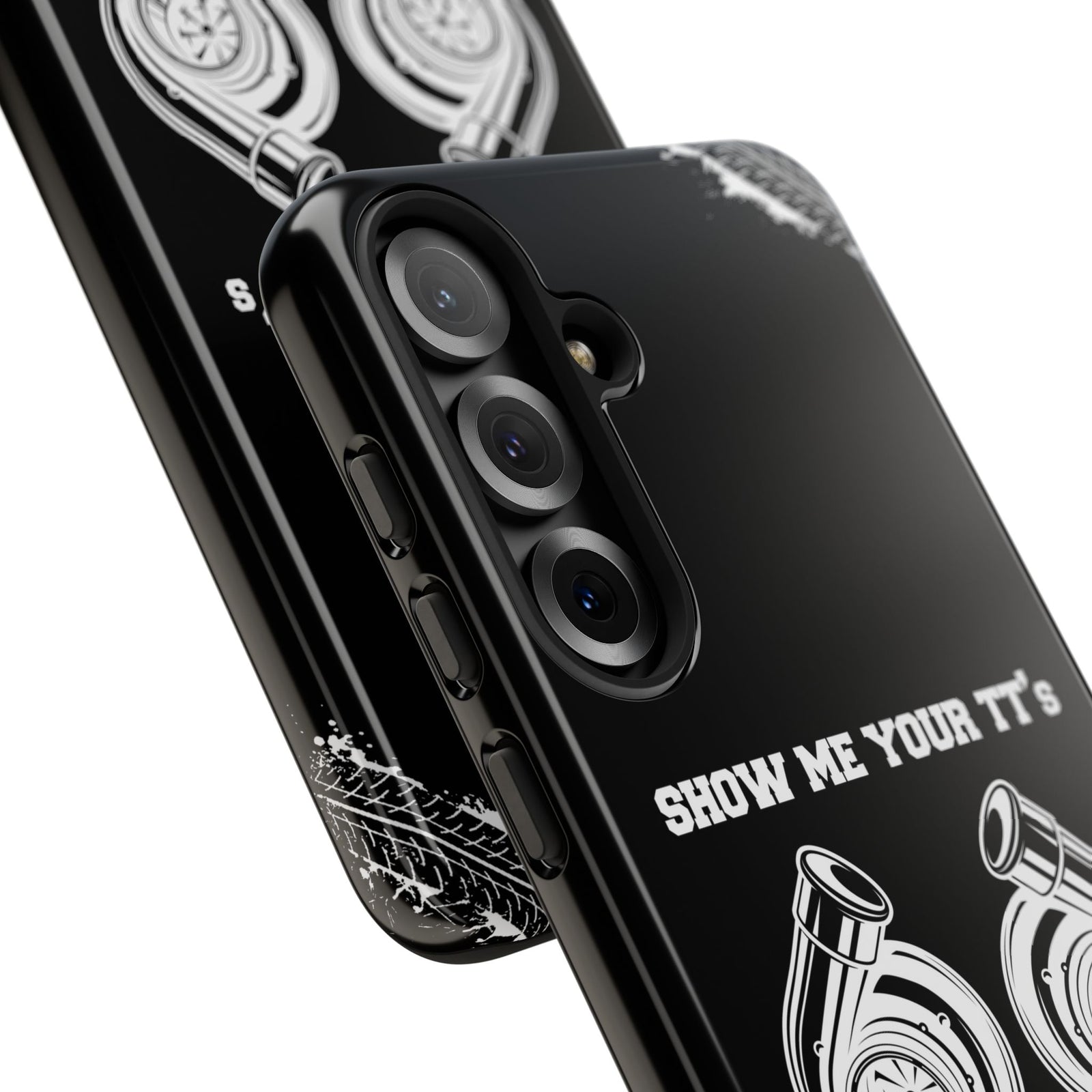 Show Me Your TTs Twin Turbo Tough Phone Case | Funny Car Guy Gift