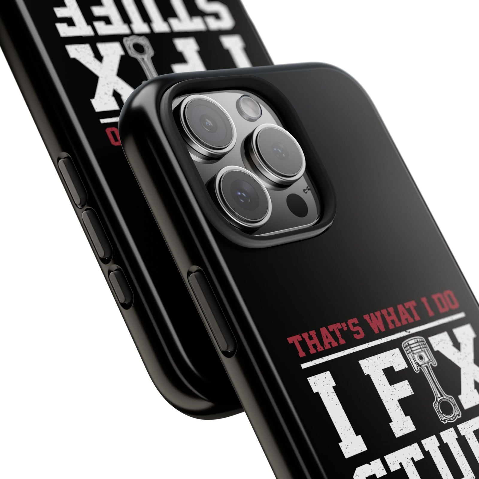 I Fix Stuff and I Know Things Phone Case | Mechanic & Handyman Gift