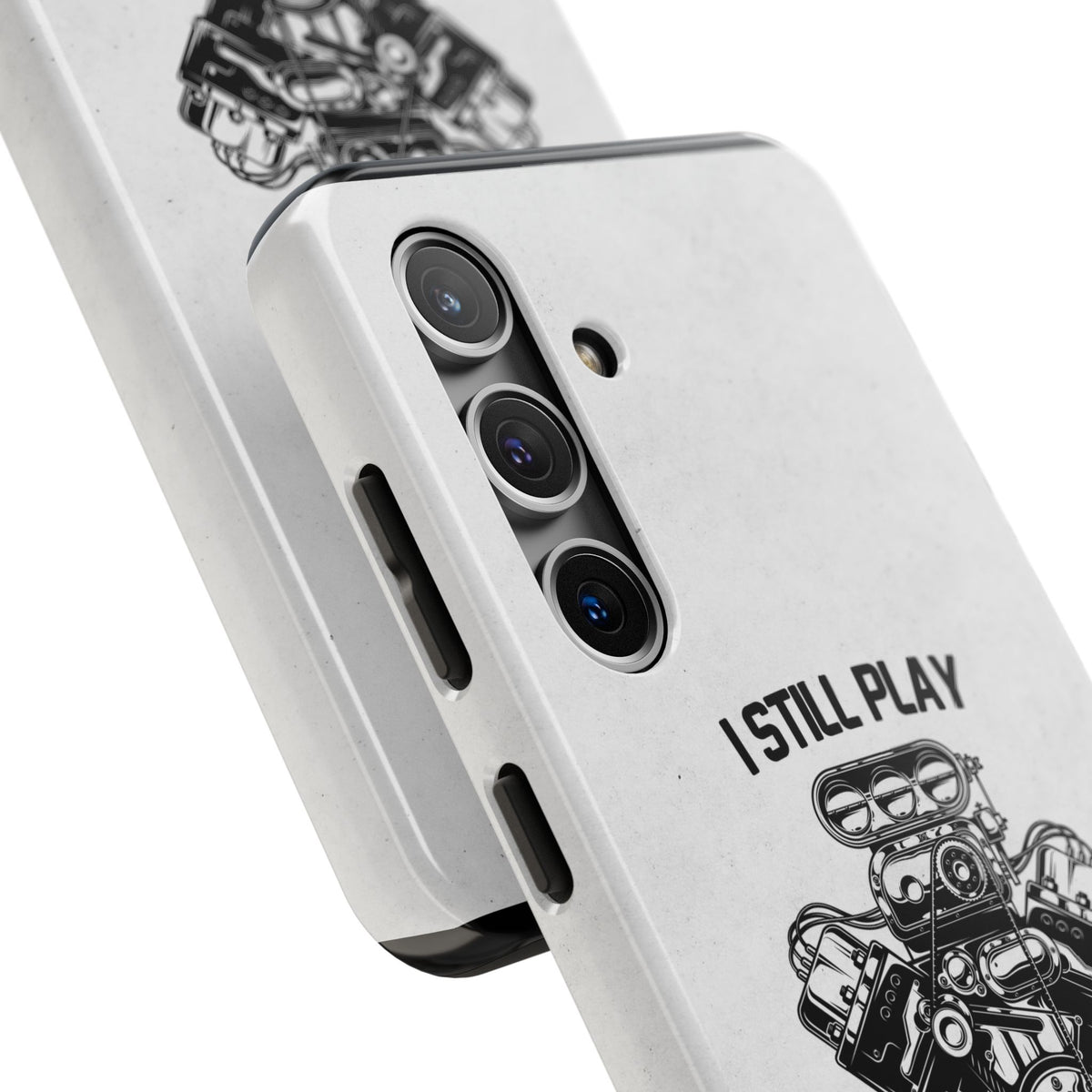 I Still Play with Blocks Engine Swap Tough Phone Case | Car Mechanic Gift