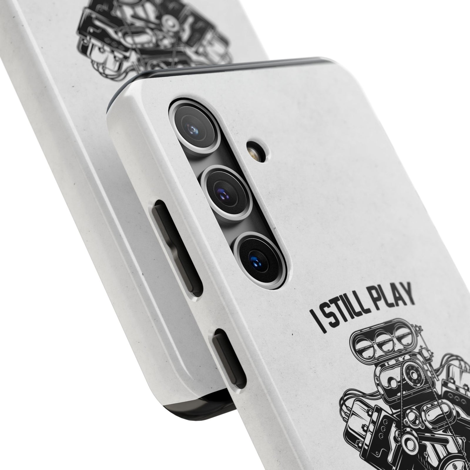 I Still Play with Blocks Engine Swap Tough Phone Case | Car Mechanic Gift