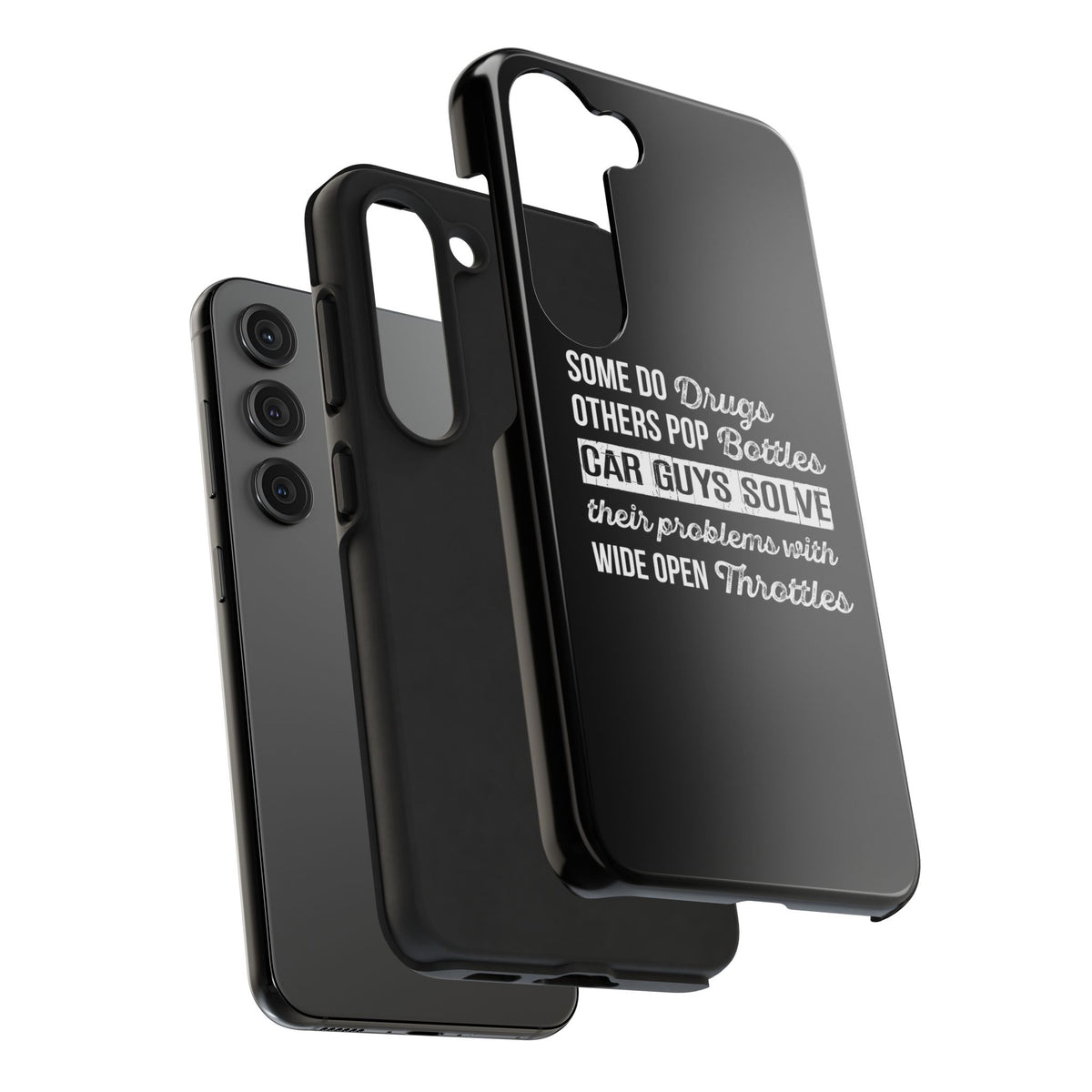 Car Guys Problems Funny Tough Car Phone Case | Car Enthusiast Gift