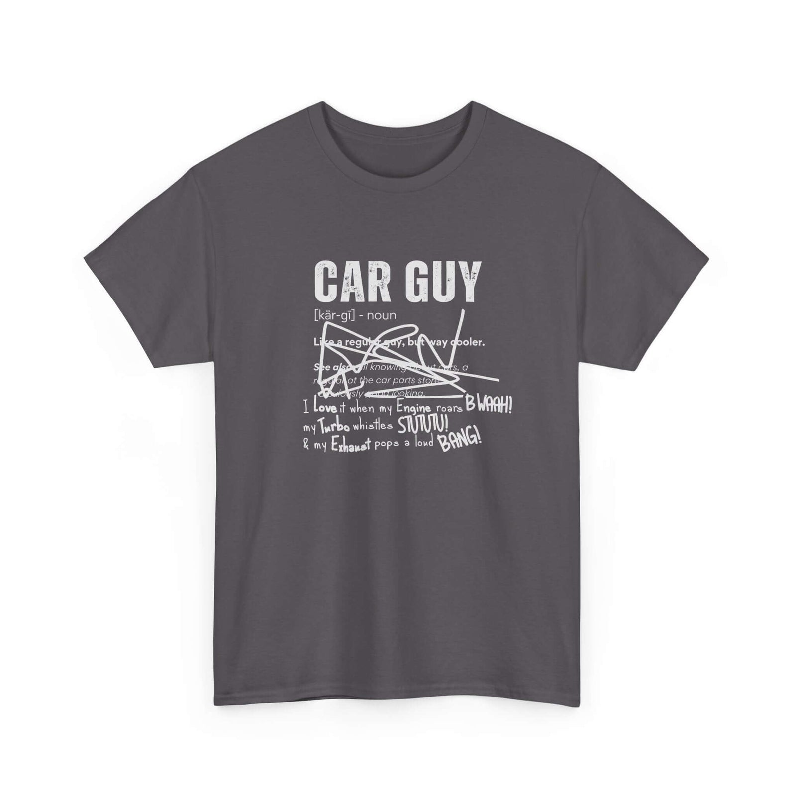 Car guy definition shirt - funny petrolhead gift tee