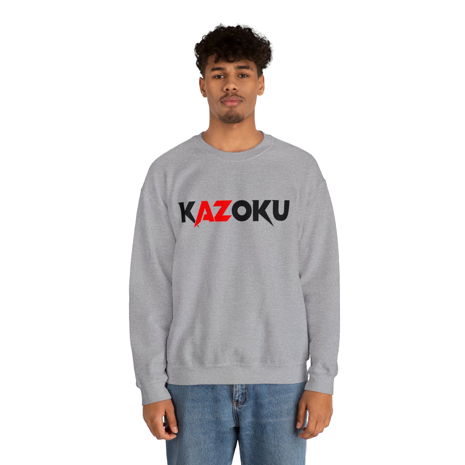 KAZOKU Sweatshirt Red - Design 2