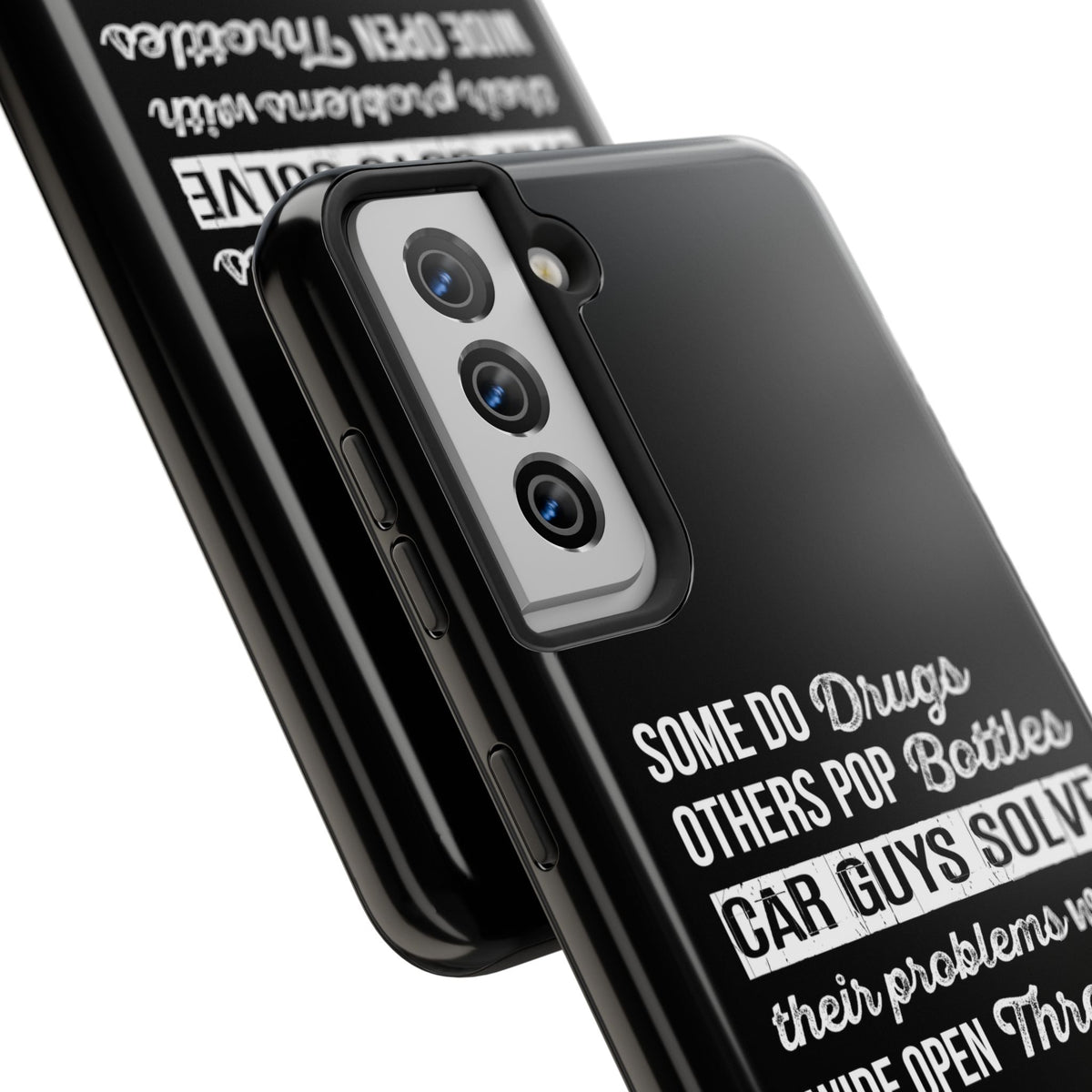 Car Guys Problems Funny Tough Car Phone Case | Car Enthusiast Gift