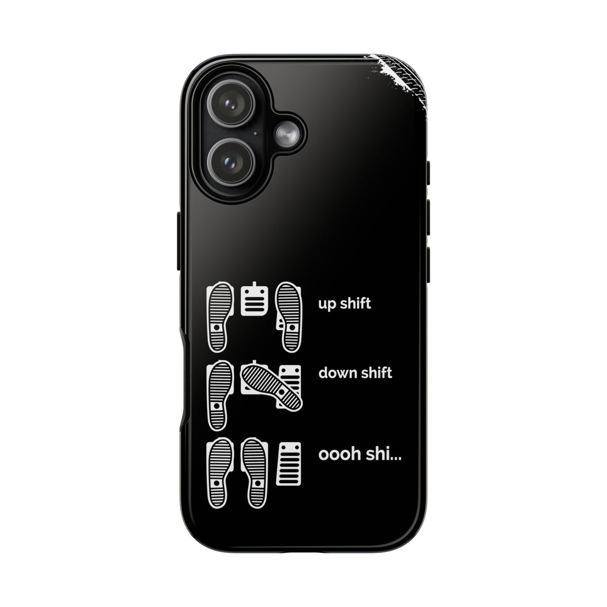Heel Toe Rev Match Phone Case | Manual Car Guy Gift