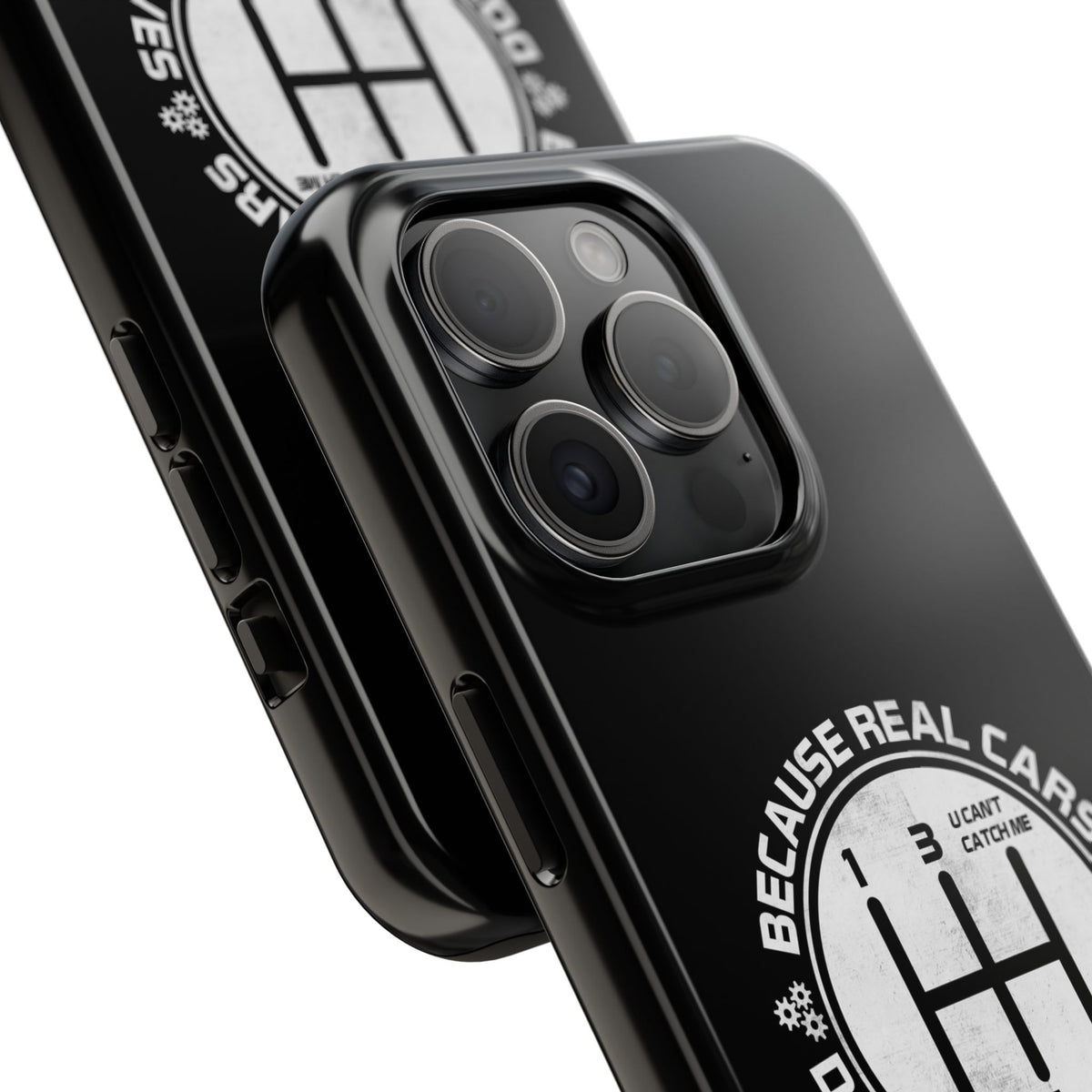 Real Cars Don't Shift Themselves Tough Phone Case | Manual Car Guy Gift
