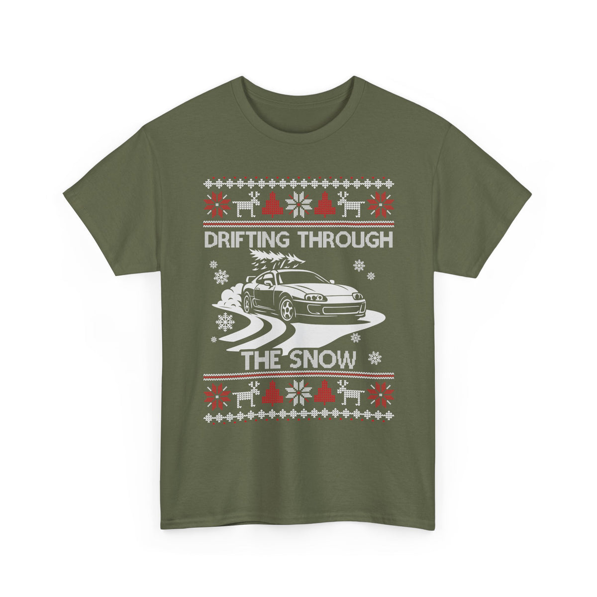 Christmas Drift Car T-Shirt