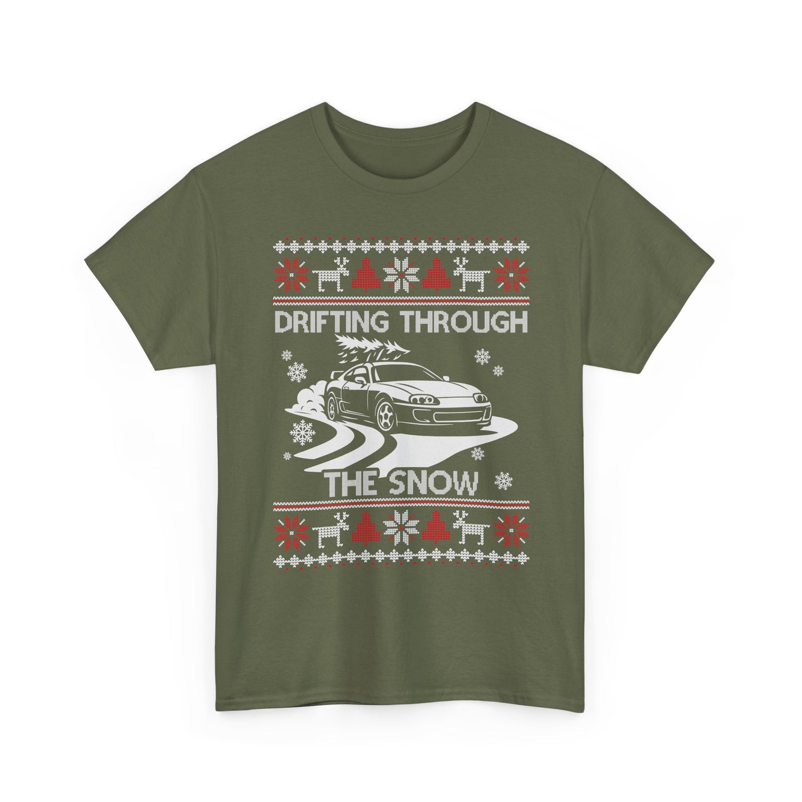 Christmas Drift Car T-Shirt