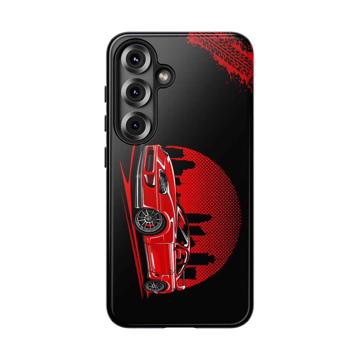 MKIV A80 Supra 2JZ Red City Tough Phone Case | JDM Car Guy Gift