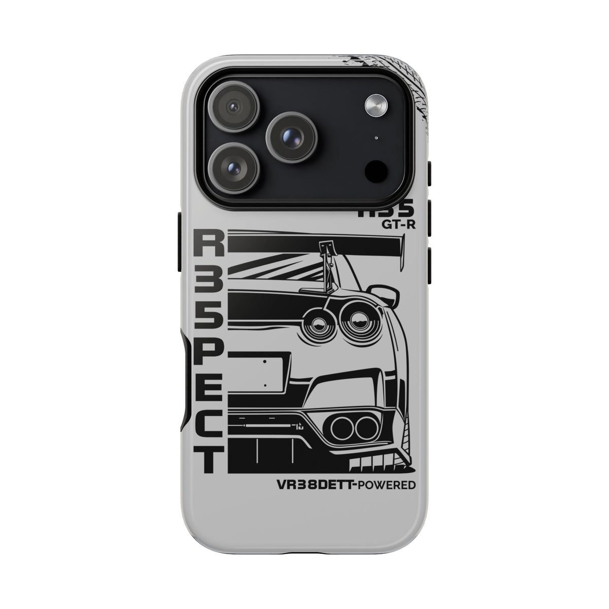 JDM Front View Tough Phone Case - iPhone 18 Pro, glossy, front view