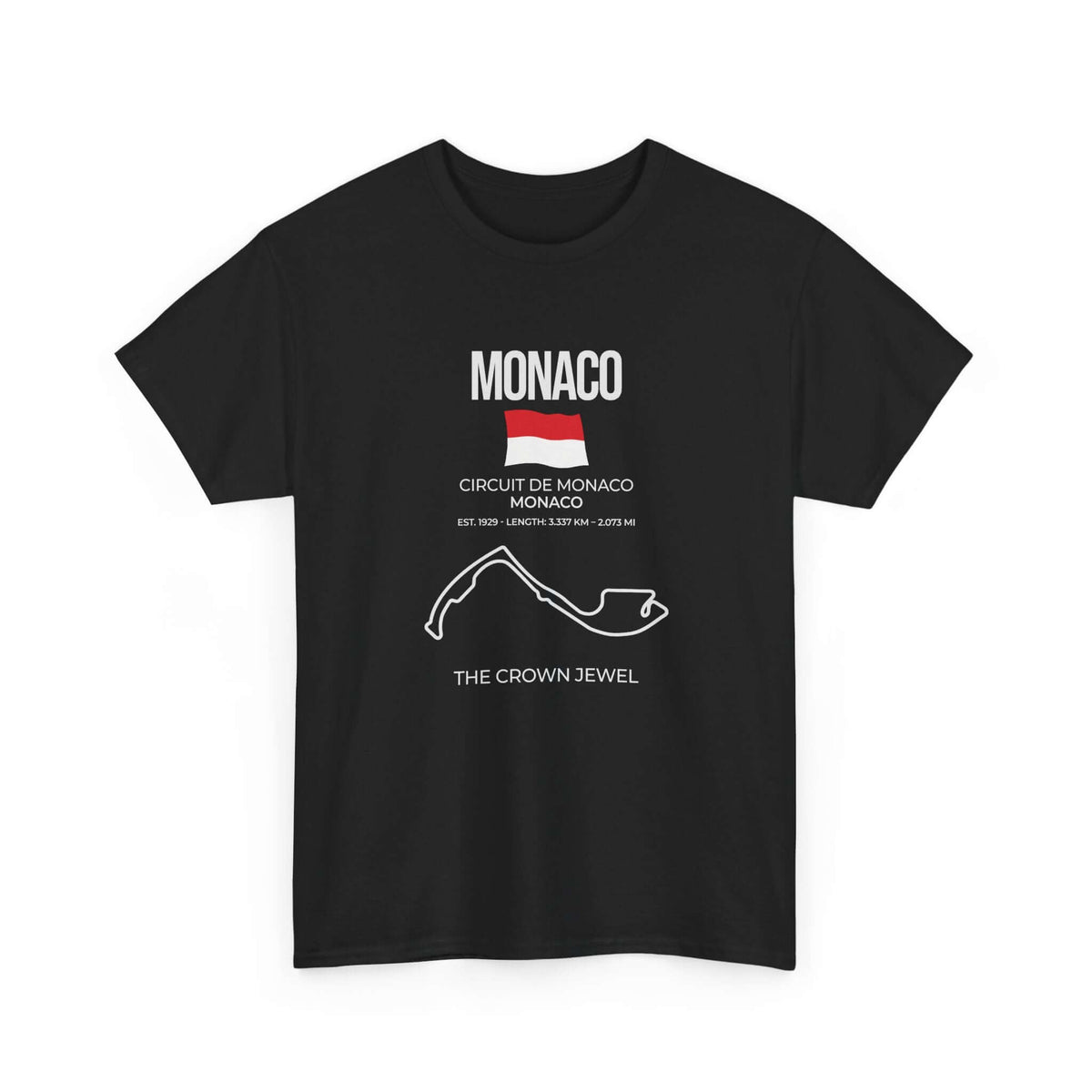Monaco Race Track T-Shirt | Circuit de Monaco Grand Prix Motorsport Tee