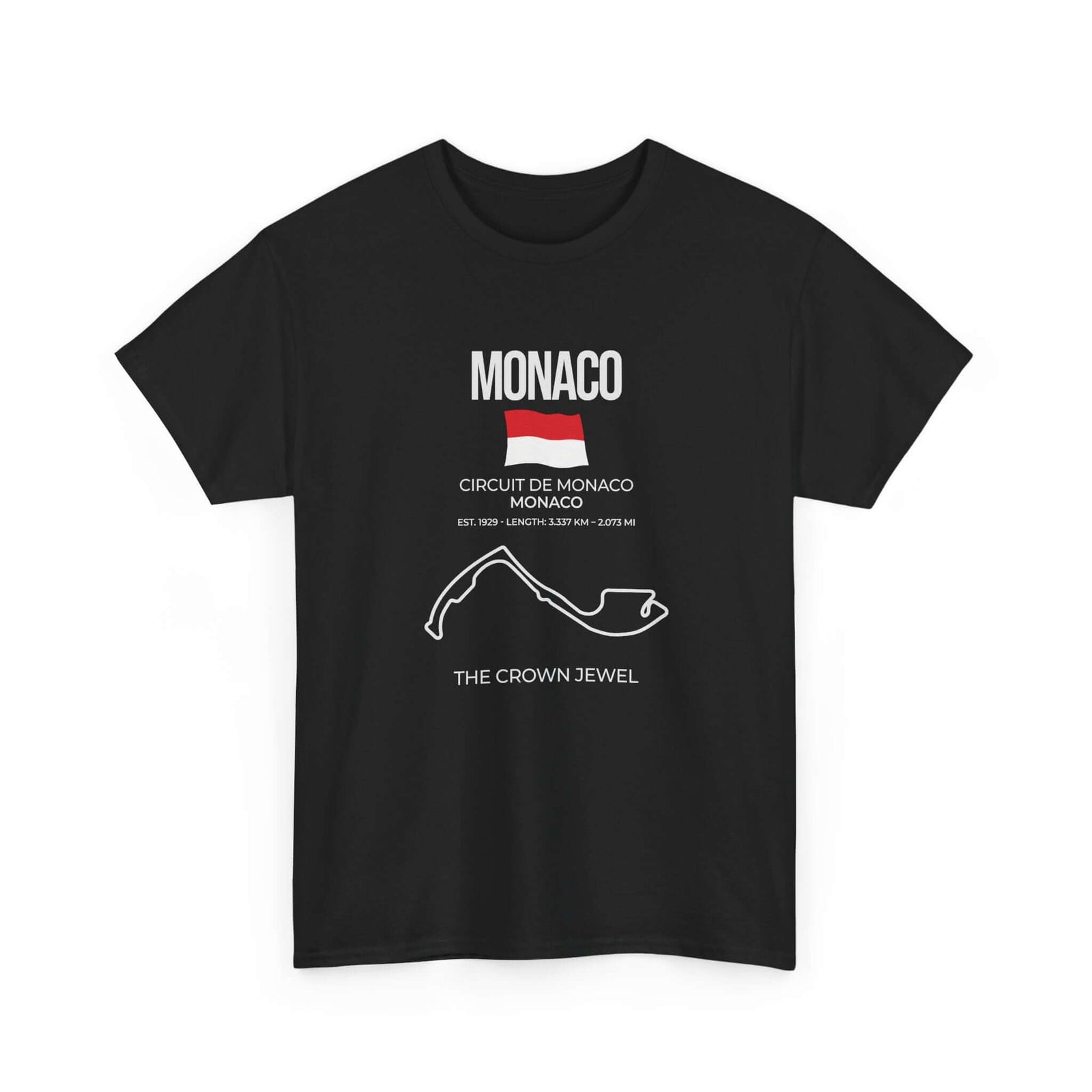 Monaco Race Track T-Shirt | Circuit de Monaco Grand Prix Motorsport Tee