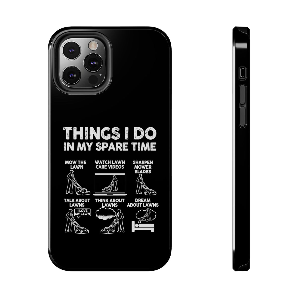 Funny Lawn Care Phone Case shirt color variant - car guy gift