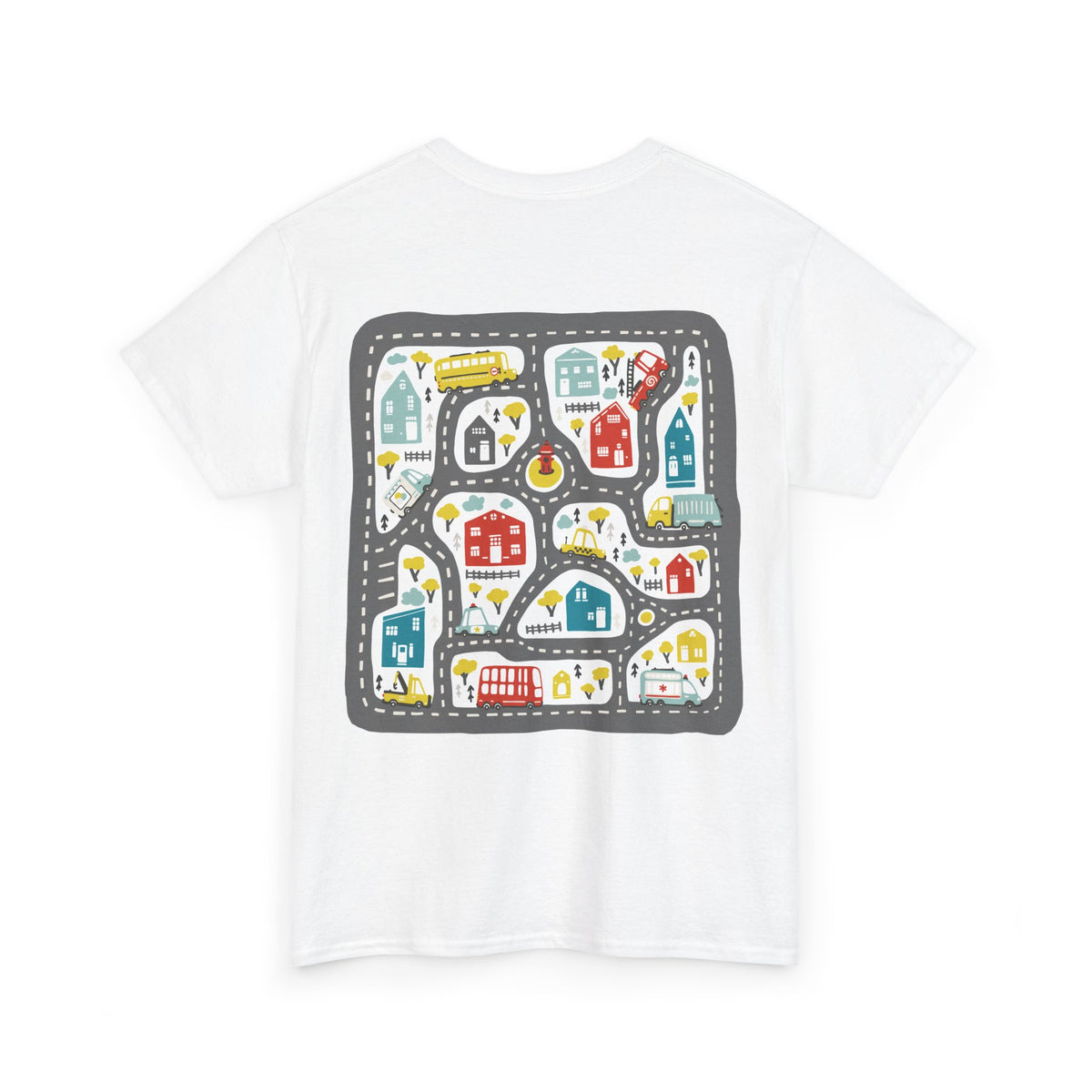 Play Cars on Dad's Back T-Shirt | Funny Dad Car Tee