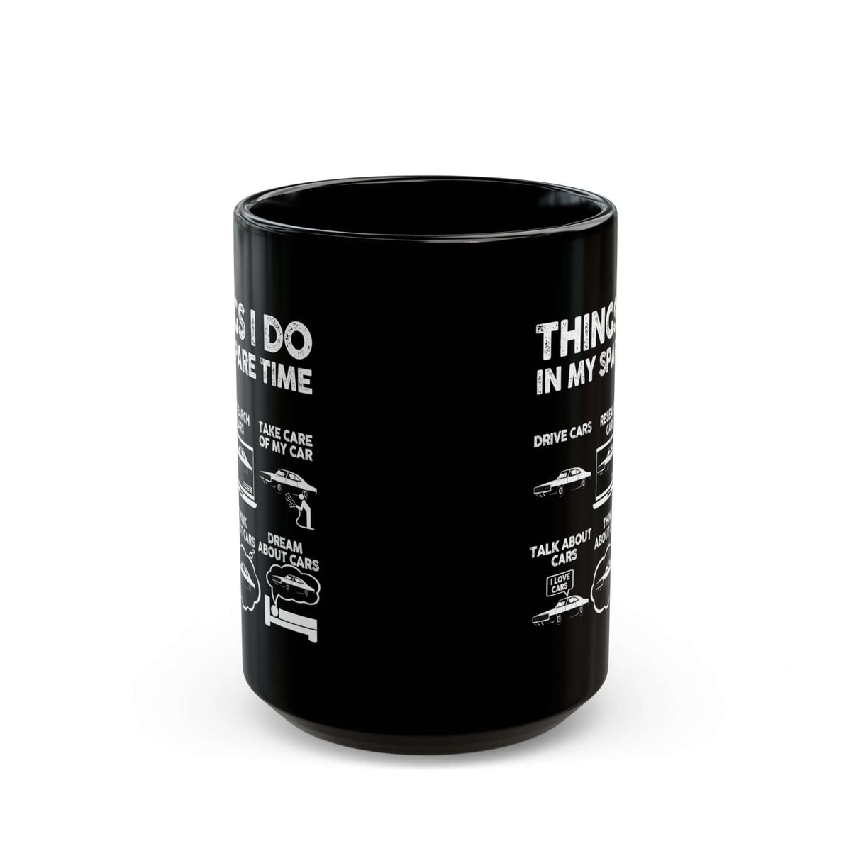 Things I Do in My Spare Time Muscle Car Mug ceramic mug - unique gift for car lovers