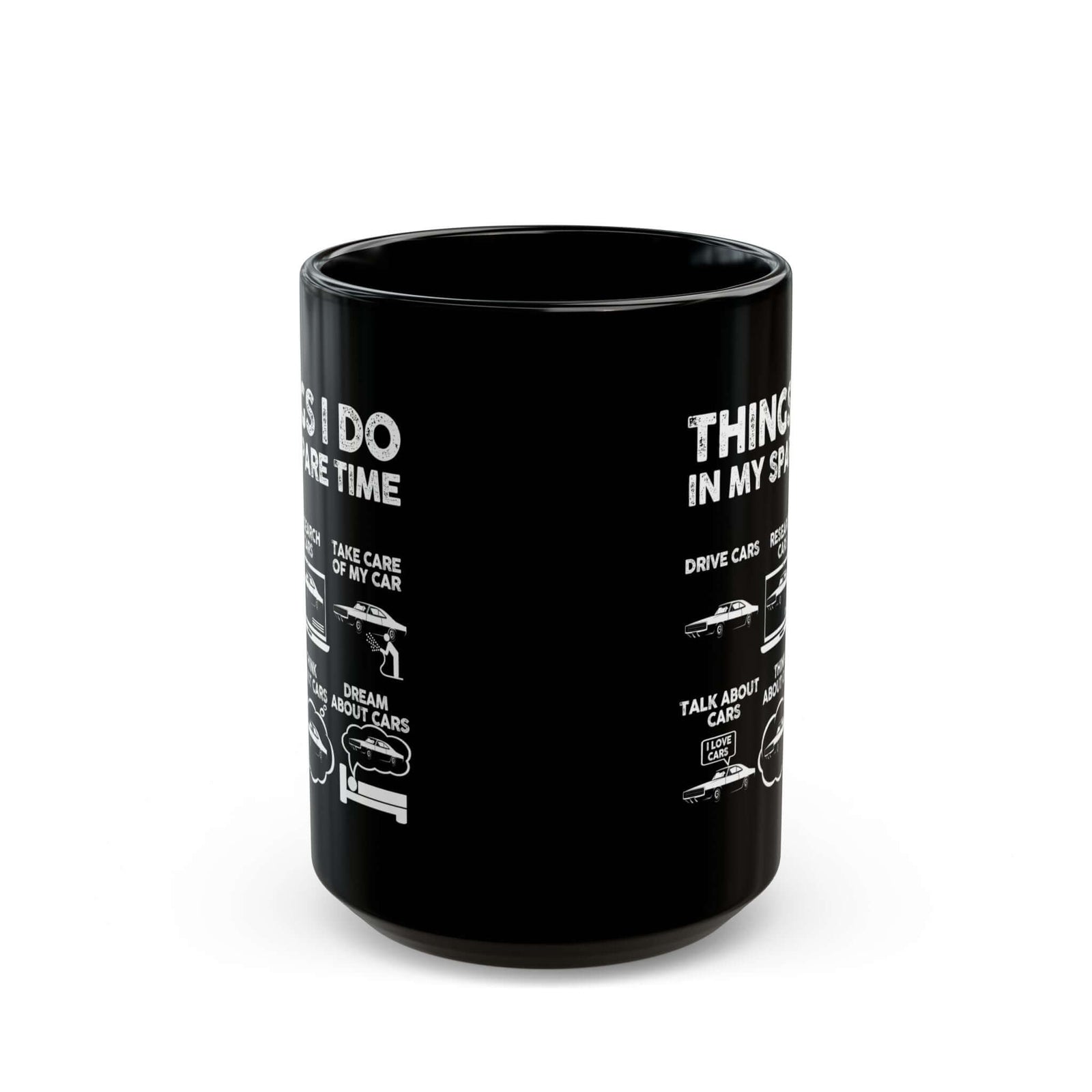 Things I Do in My Spare Time Muscle Car Mug ceramic mug - unique gift for car lovers