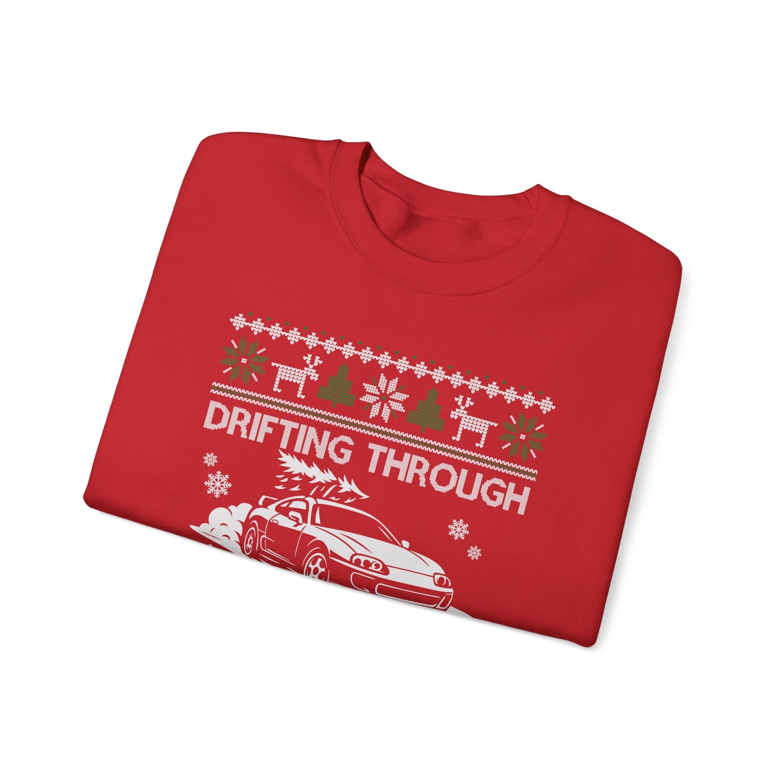 Christmas Drifting JDM Legend Crewneck Sweatshirt