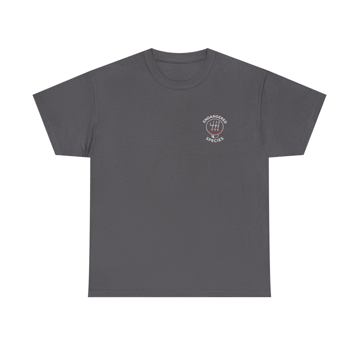 Endangered Species Stick Shift T-Shirt - White