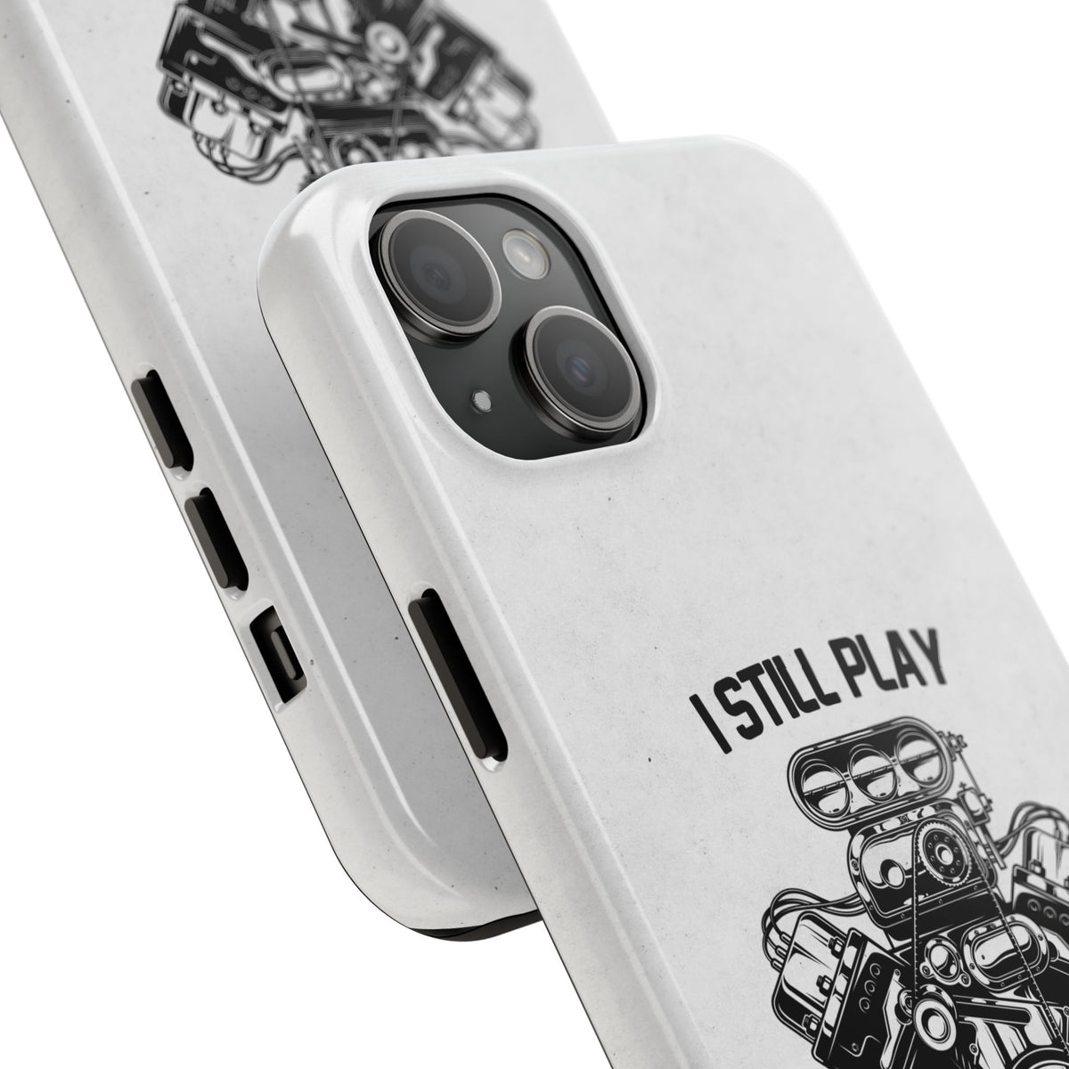I Still Play with Blocks Engine Swap Tough Phone Case | Car Mechanic Gift