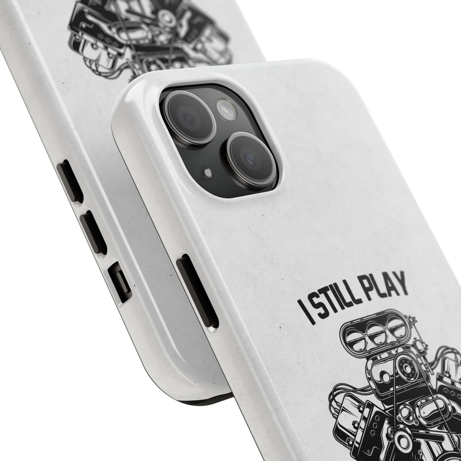 I Still Play with Blocks Engine Swap Tough Phone Case | Car Mechanic Gift