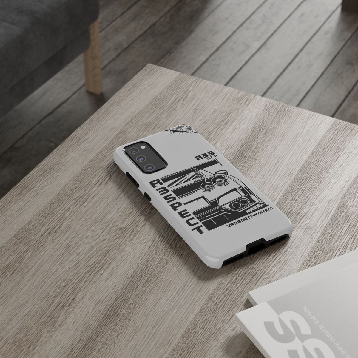 JDM Front View Tough Phone Case - Samsung Galaxy S24 Ultra, glossy, dual-layer protection