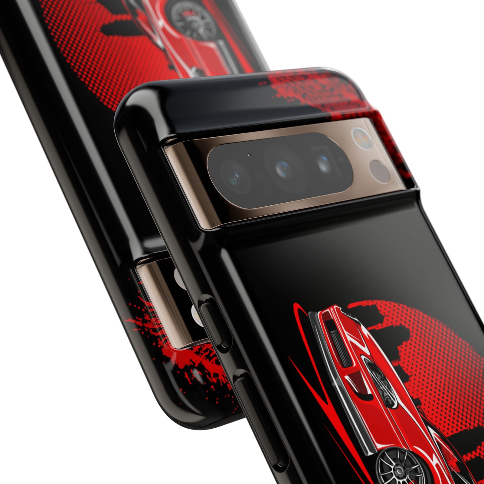 MKIV A80 Supra 2JZ Red City Tough Phone Case | JDM Car Guy Gift