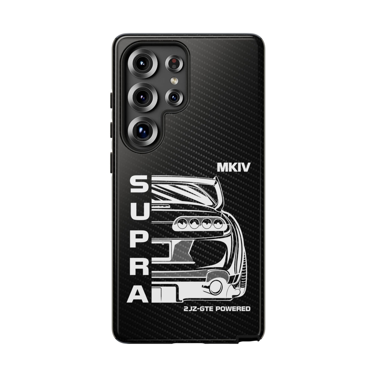JDM Back View Tough Phone Case - Samsung Galaxy S25 Ultra, glossy, front view