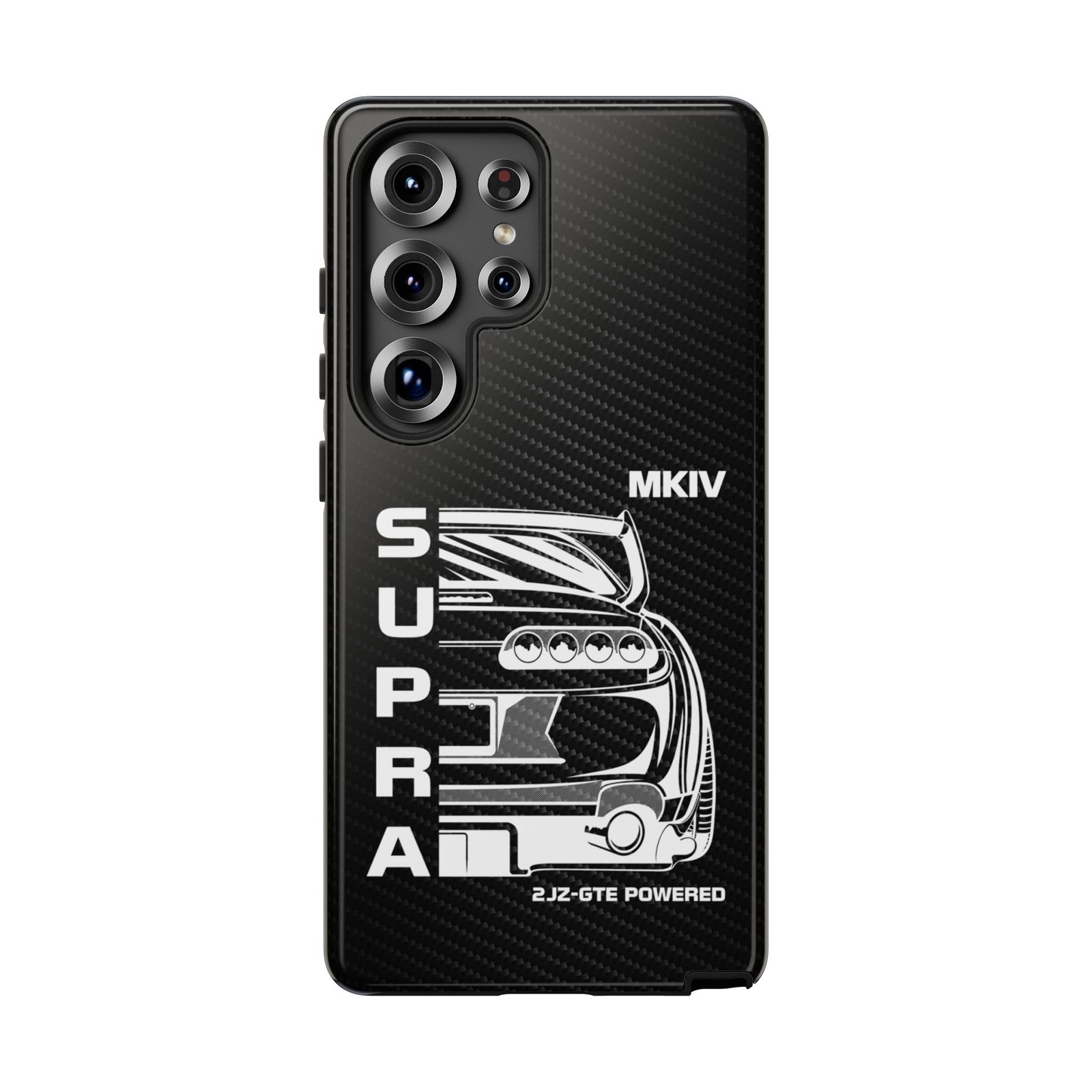 JDM Back View Tough Phone Case - Samsung Galaxy S25 Ultra, glossy, front view