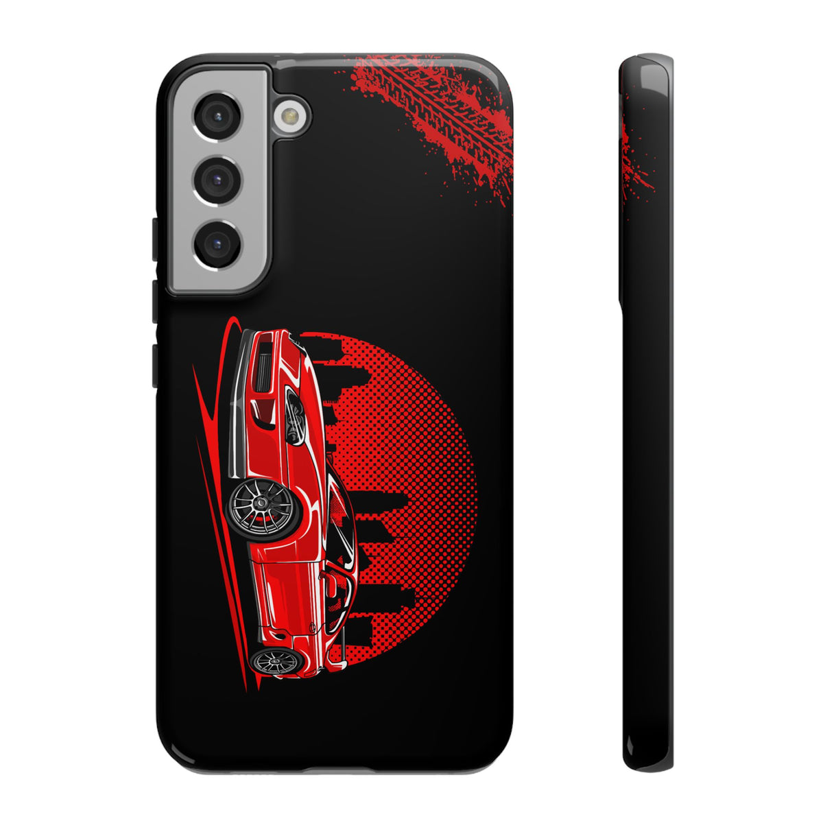 MKIV A80 Supra 2JZ Red City Tough Phone Case | JDM Car Guy Gift