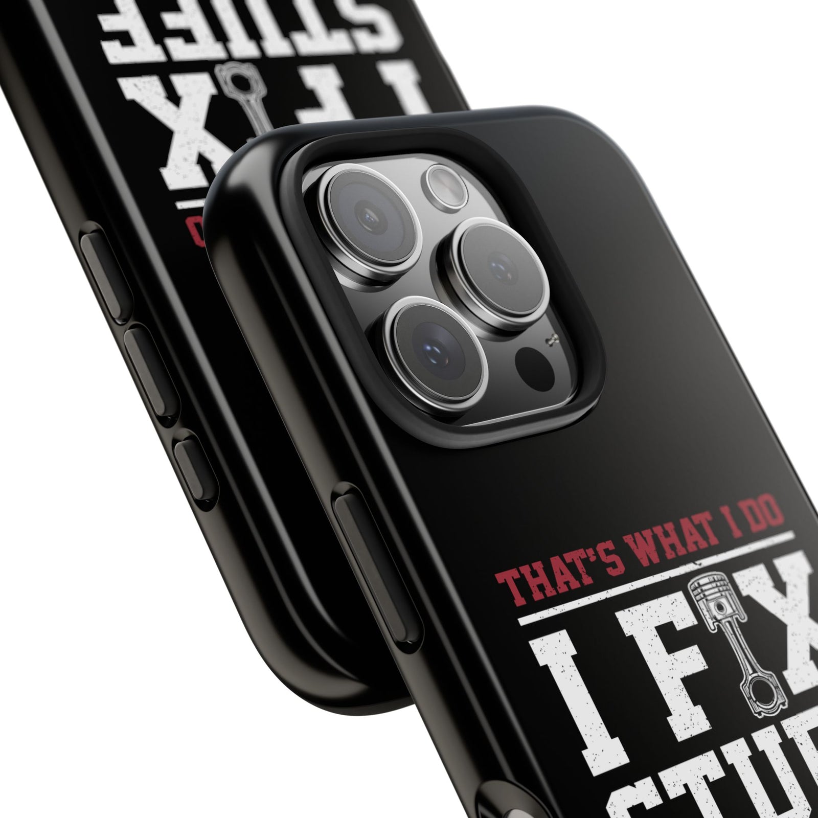 I Fix Stuff and I Know Things Phone Case | Mechanic & Handyman Gift
