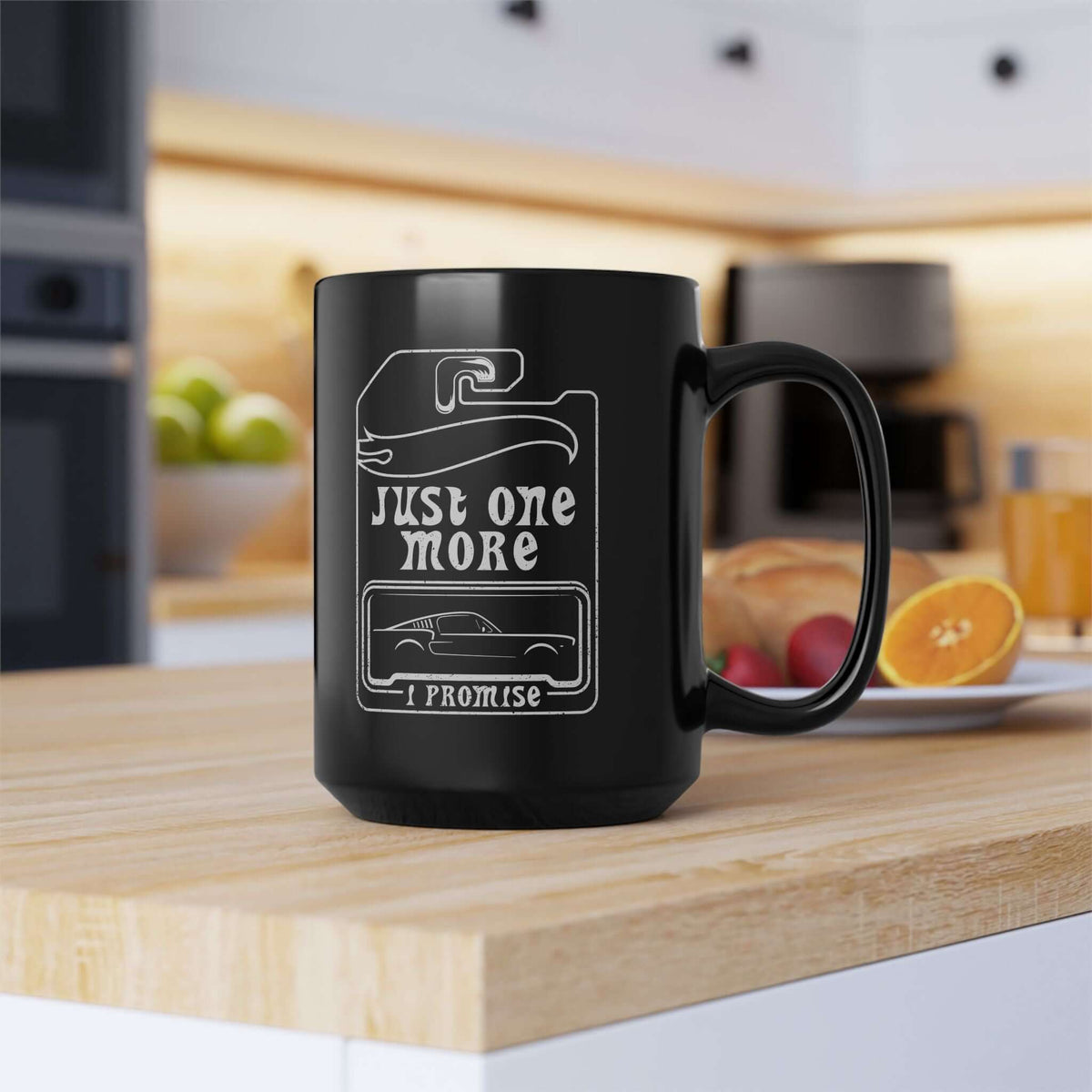 Just one more car ceramic mug - funny gift for car enthusiasts