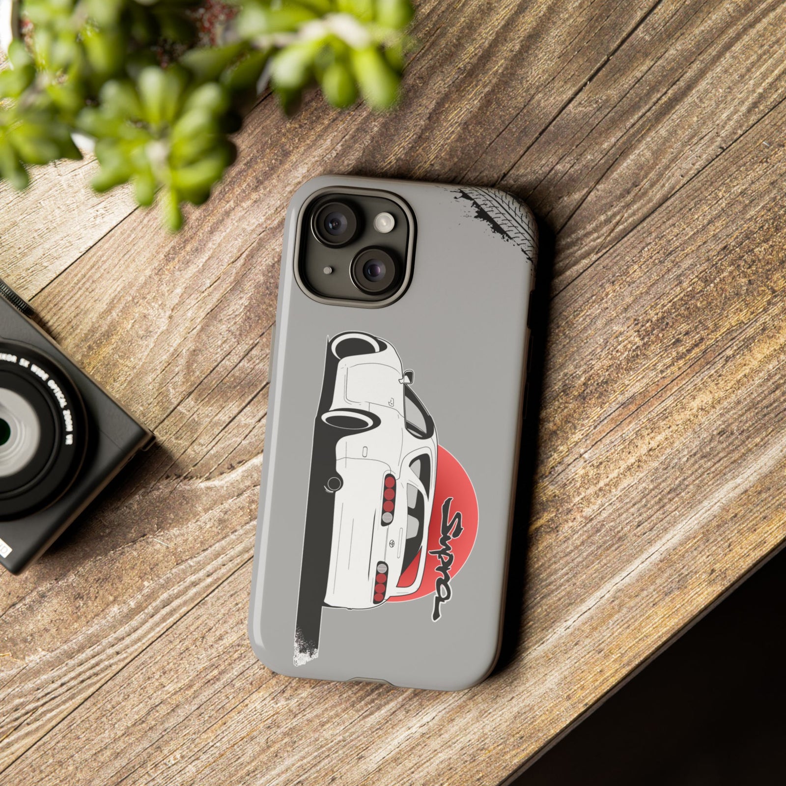 MKIV A80 Supra 2JZ Beast Tough Phone Case - iPhone 15, glossy, lifestyle photo