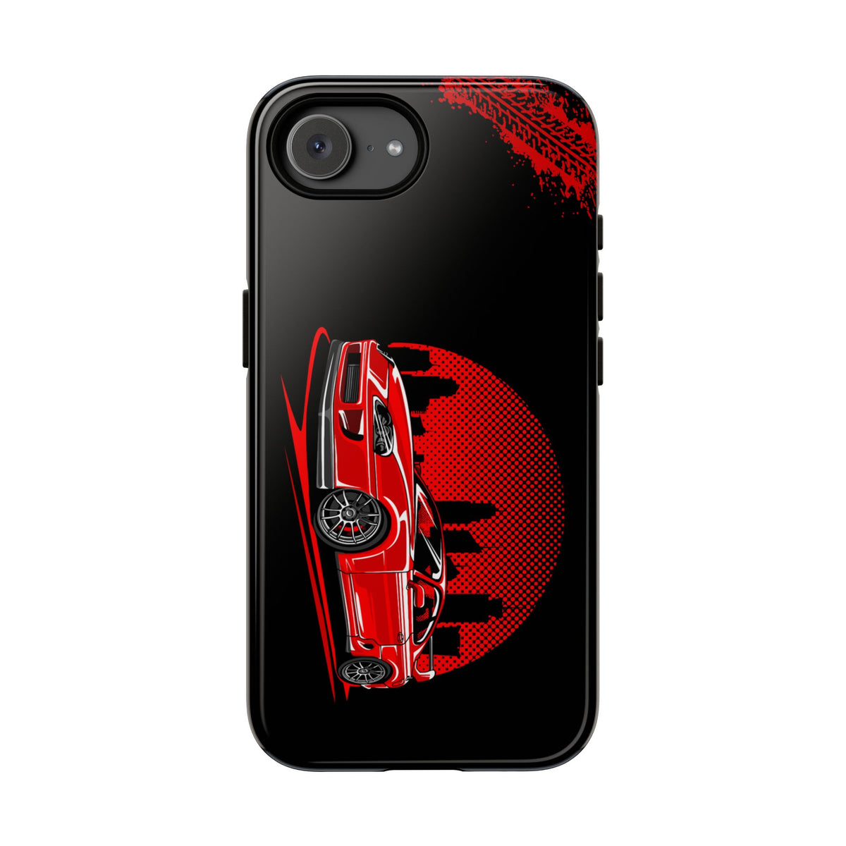 MKIV A80 Supra 2JZ Red City Tough Phone Case | JDM Car Guy Gift