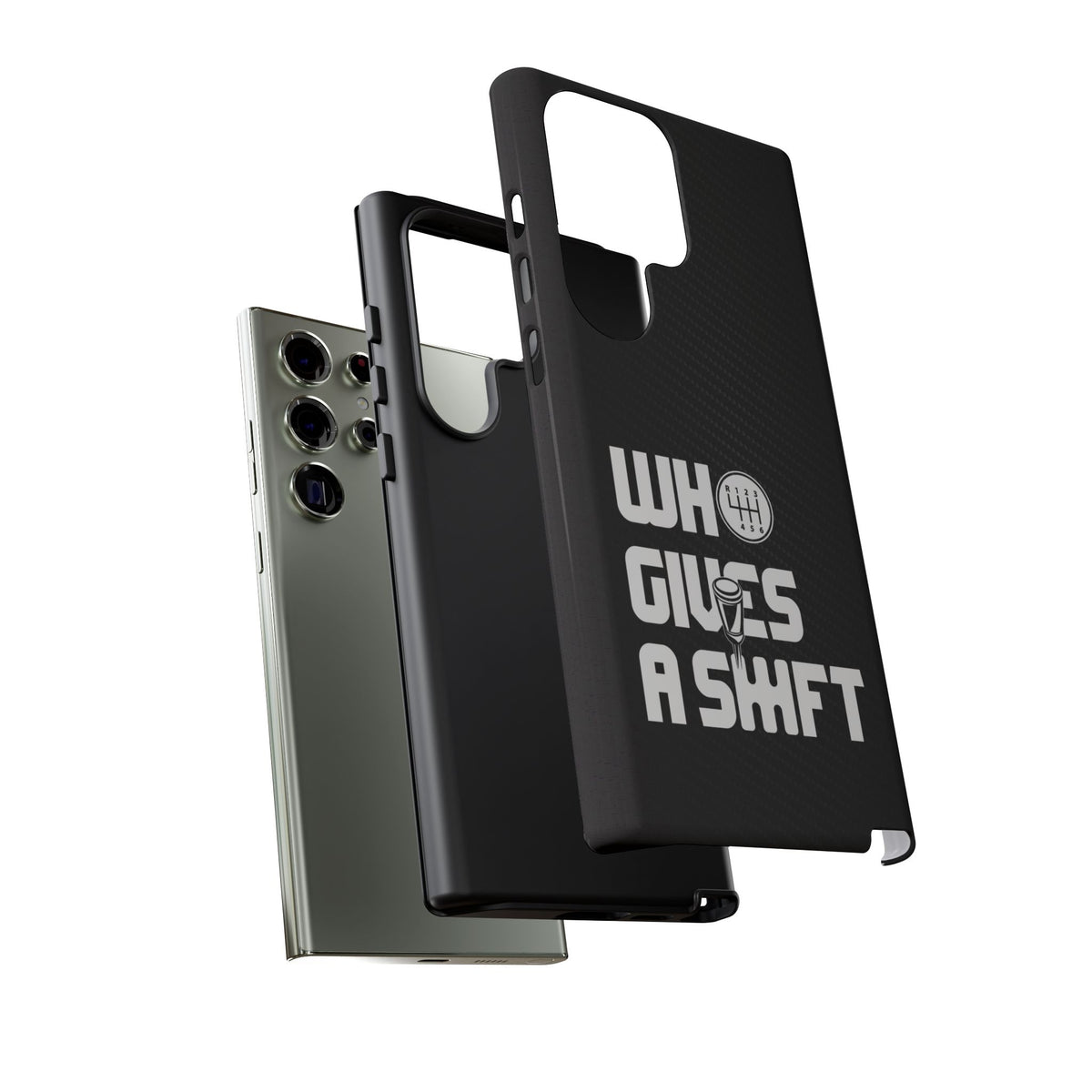 Who Gives a Shift Car Tough Phone Case | Funny Car Guy Gift