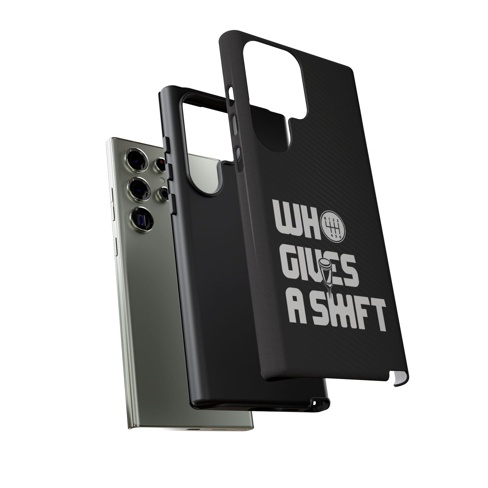 Who Gives a Shift Car Tough Phone Case | Funny Car Guy Gift