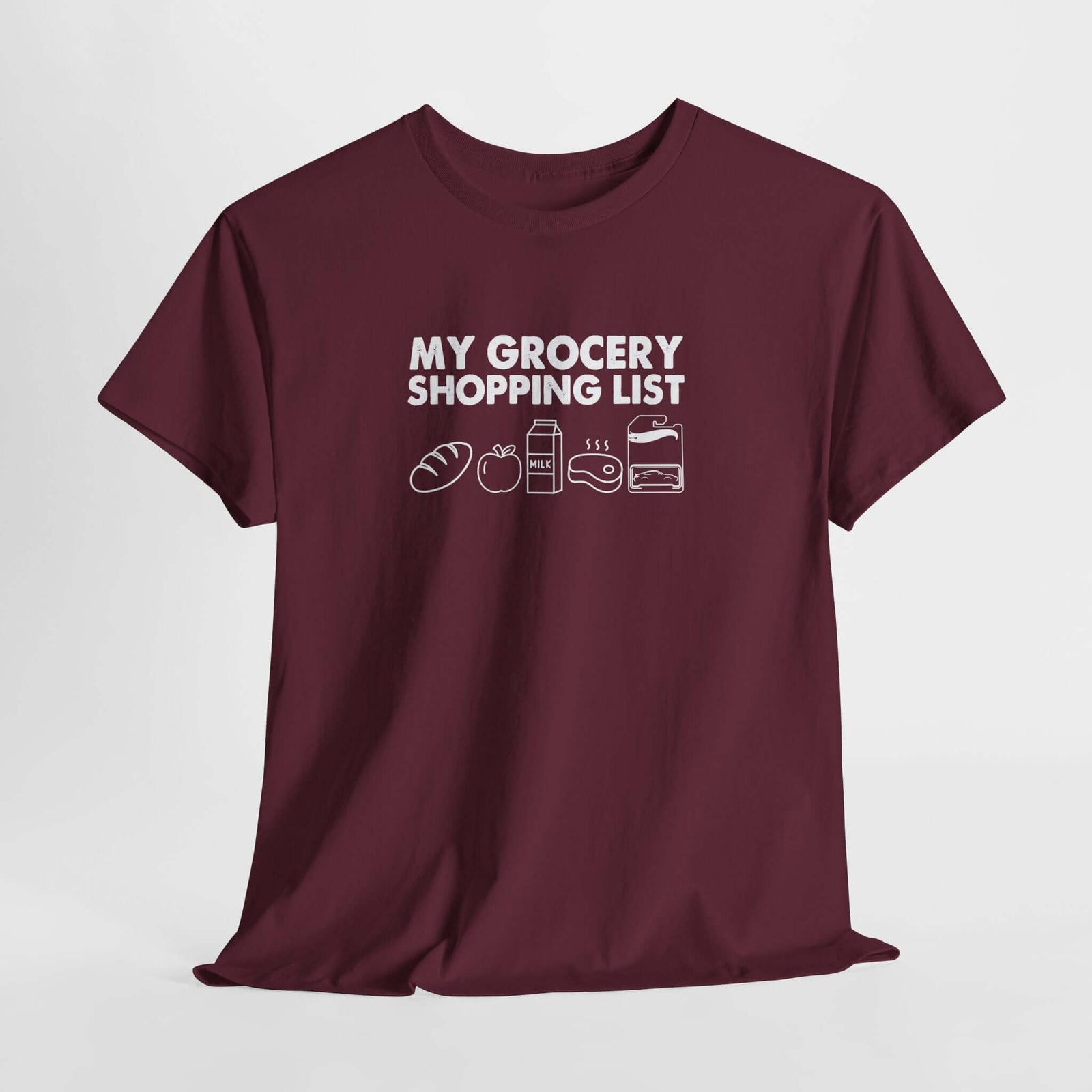 My Grocery Shopping List T-Shirt - Funny Diecast Collector Shirt