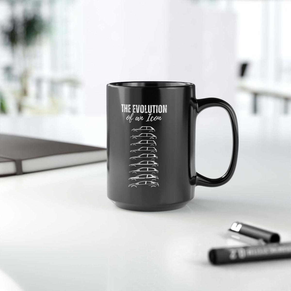 JDM Coffee Mug coffee cup - gearhead gift idea
