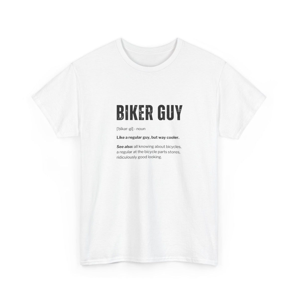 Cyclist Definition T-Shirt car enthusiast tee