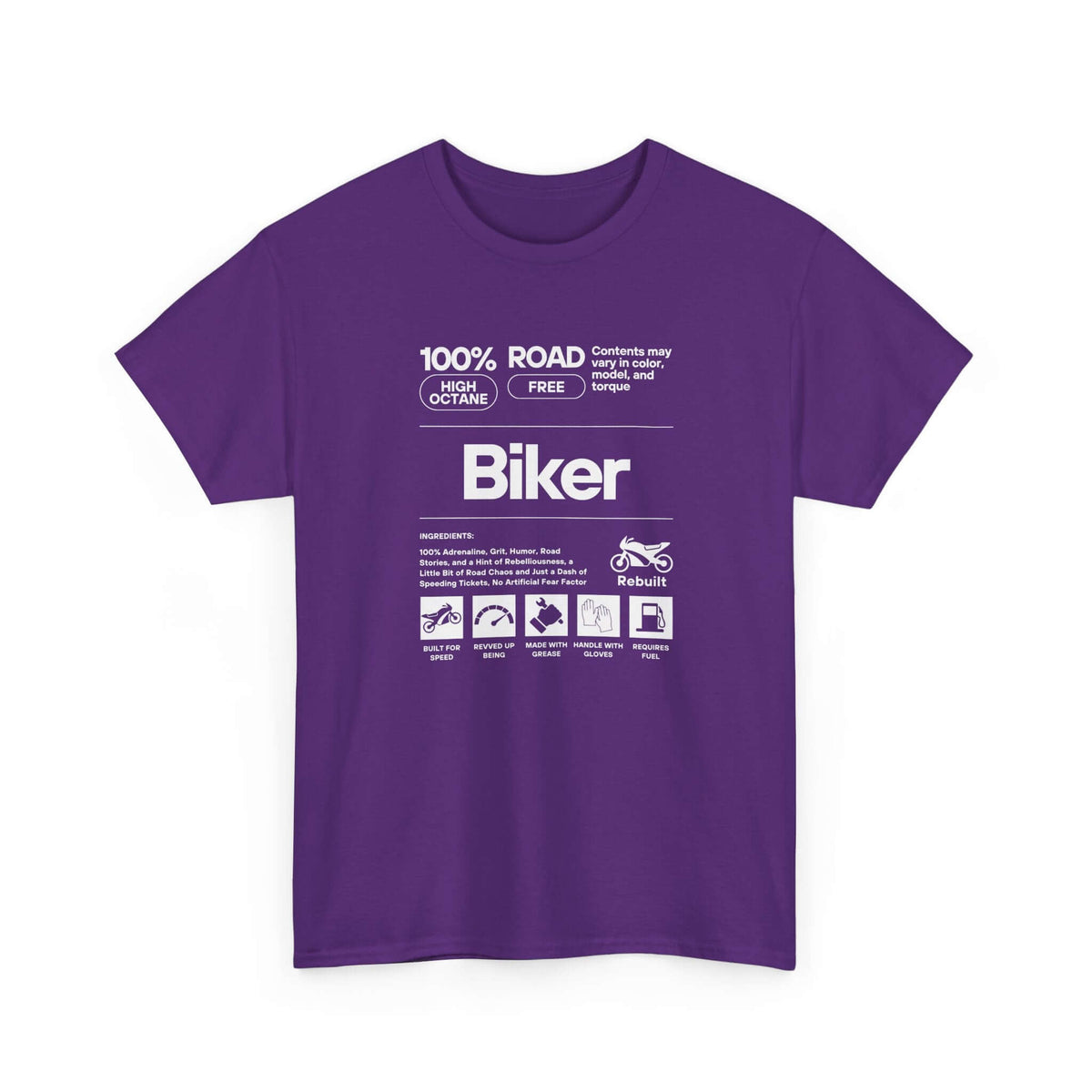 Biker Definition T-Shirt | Funny Motorcycle Enthusiast Gift