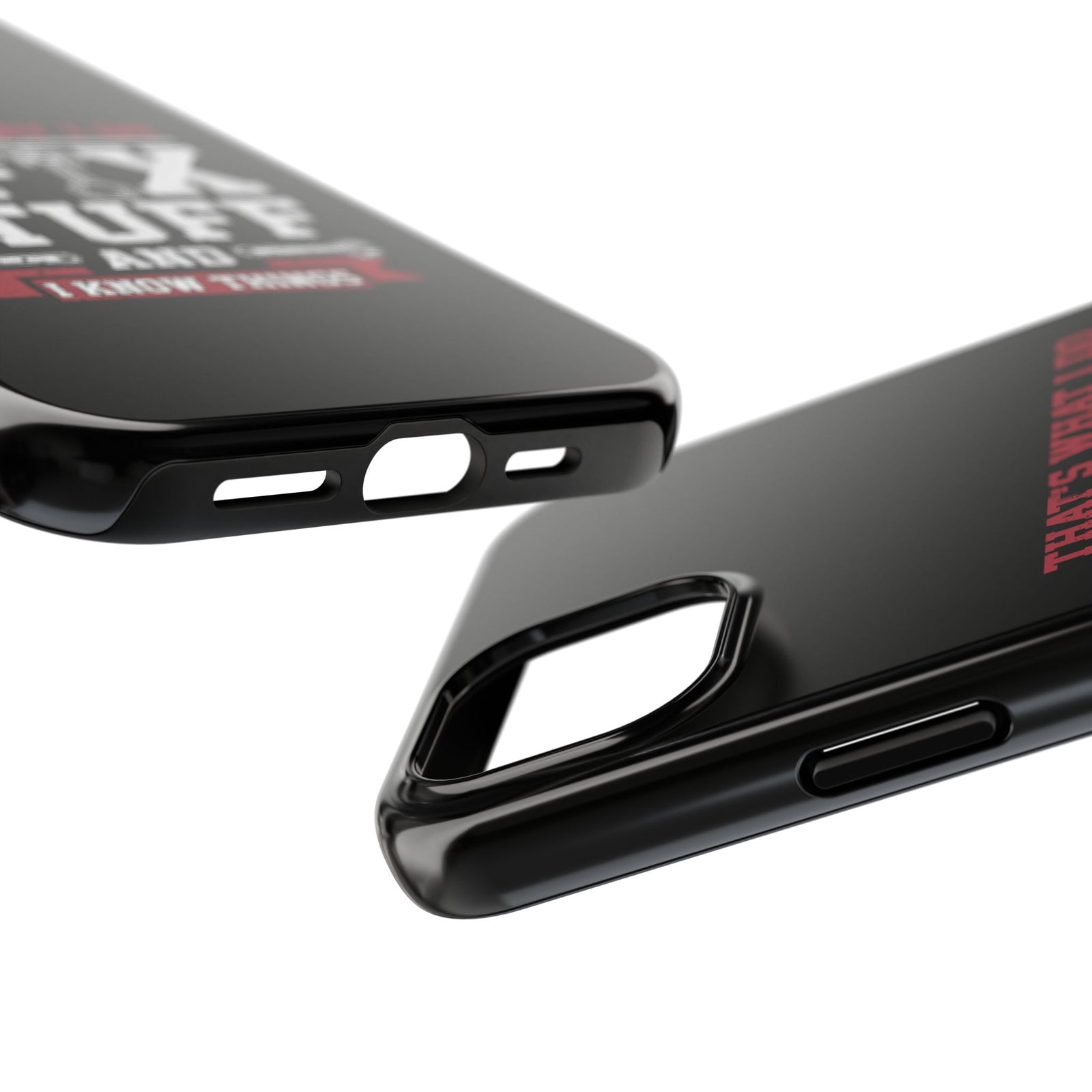 I Fix Stuff and I Know Things Phone Case | Mechanic & Handyman Gift